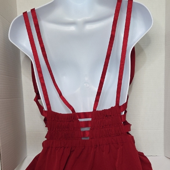 Express Bold Red Dress - Picture 5 of 8